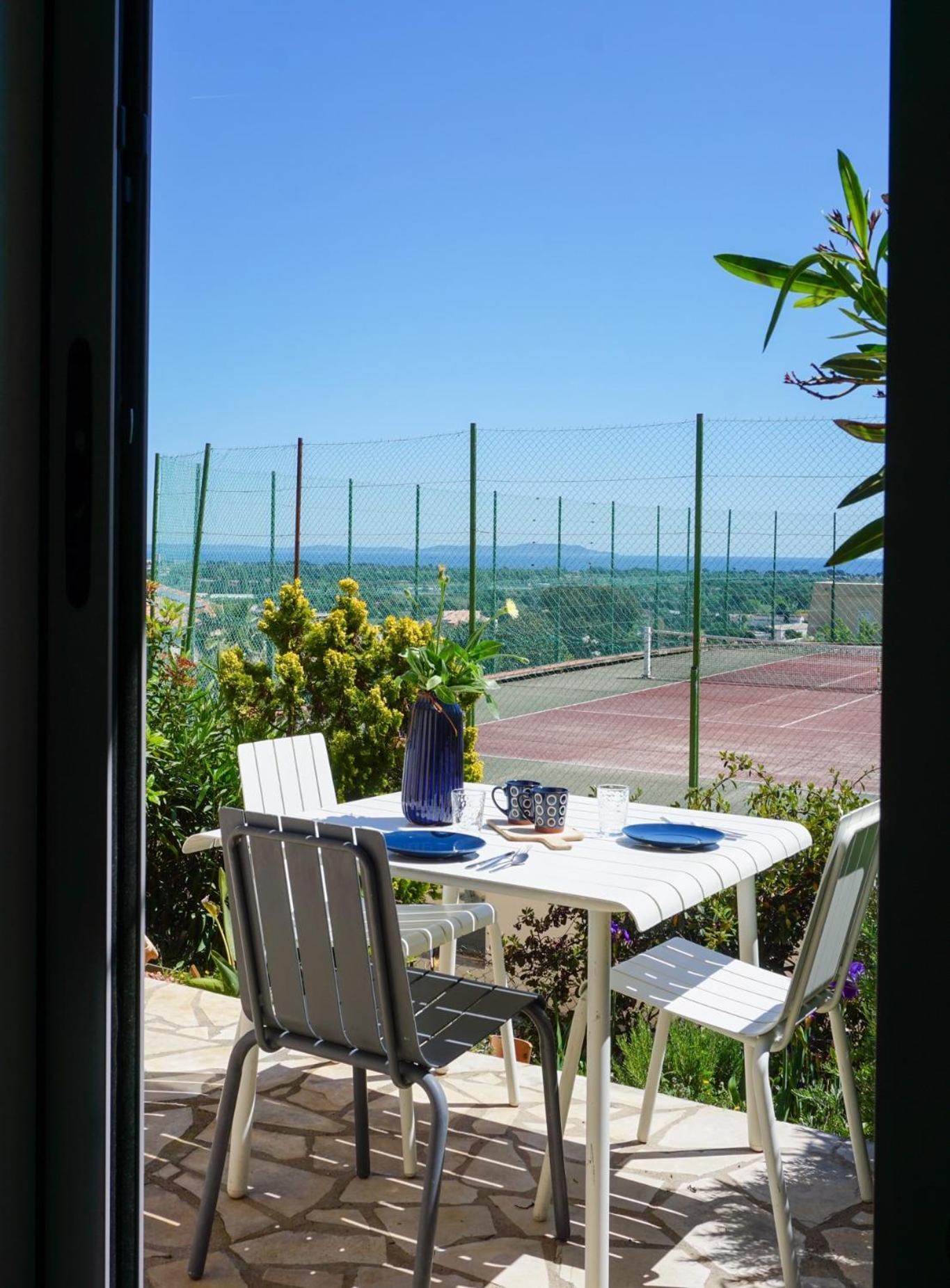 Ferienwohnung Le Soleil Bleu Hyerois Hyères Exterior foto